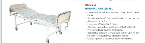 Unisearch Medicare Fowler Bed